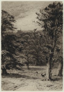 Parc de Windsor (gravure) - English School