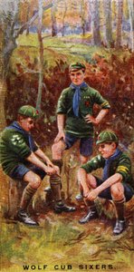 Sixers de louveteaux, 1929 - English School