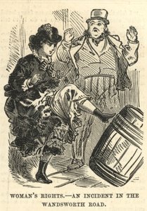 Les droits des femmes; un incident sur Wandsworth Road - English School
