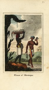 Femmes de Martinique, Antilles, Indes occidentales - English School