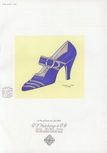 Publicité pour chaussures pour femmes, années 1930 - English School
