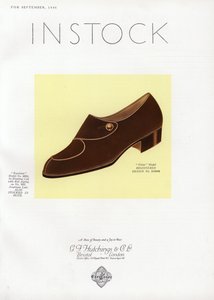 Publicité pour chaussures pour femmes, années 1930 - English School
