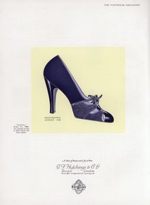 Publicité pour chaussures pour femmes, années 1930 - English School