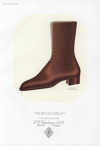 Publicité pour chaussures pour femmes, années 1930 - English School
