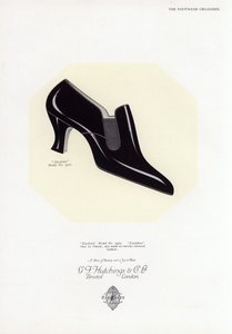 Publicité pour chaussures pour femmes, années 1930 - English School