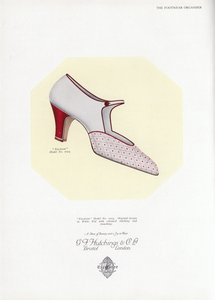 Publicité pour chaussures pour femmes, années 1930 - English School