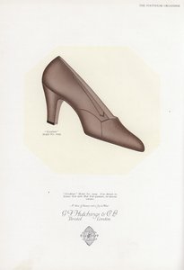 Publicité pour chaussures pour femmes, années 1930 - English School