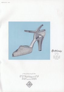 Publicité pour chaussures pour femmes, années 1930 - English School