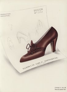 Publicité pour chaussures pour femmes, années 1930 - English School