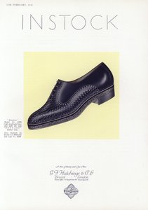 Publicité pour chaussures pour femmes, années 1930 - English School