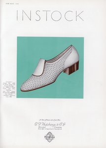 Publicité pour chaussures pour femmes, années 1930 - English School