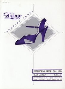 Publicité pour chaussures pour femmes, années 1930 - English School
