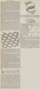 Pavement en bois (gravure) - English School