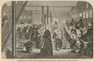 Salle de travail à la maison de correction de Tothill Fields - English School