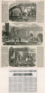 Travaux, pont de Westminster - English School