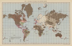 Le monde à la fin du XVIIIe siècle - English School