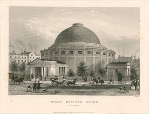 Le globe monstrueux de Wyld, Leicester Square - English School