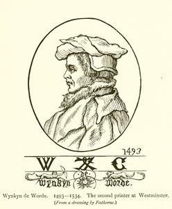 Wynkyn de Worde, le deuxième imprimeur à Westminster - English School