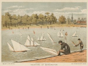 Yachting dans les jardins de Kensington - English School