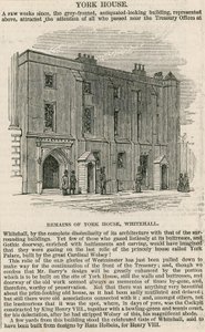 York House, Whitehall - English School