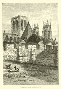 York, depuis les Remparts - English School