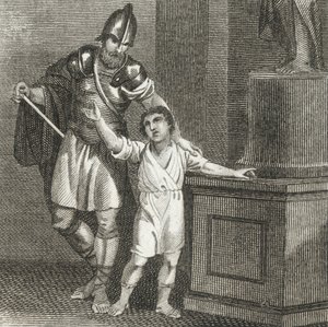 Le jeune Hannibal jurant l