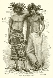 Jeunes hommes de Tahiti--Types - English School