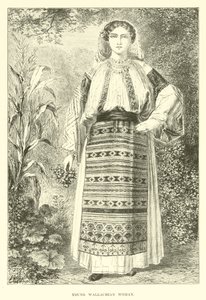 Jeune femme valaque - English School