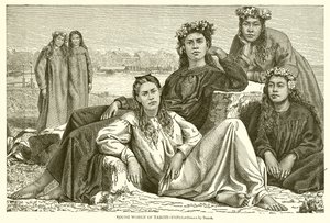 Jeunes femmes de Tahiti--Types - English School
