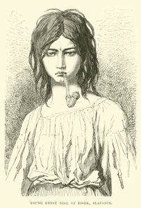 Jeune fille gitane d