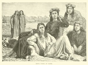 Jeunes femmes de Tahiti - English School