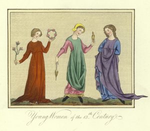 Jeunes femmes du 13ème siècle