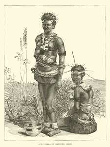 Filles zouloues en tenue de danse - English School