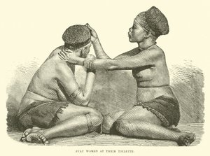 Femmes zouloues à leur toilette - English School