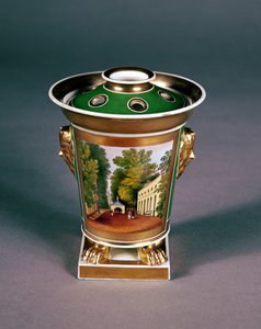 Pot-pourri de Worcester avec vue du puits, Cheltenham