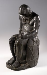 Messie (bronze) - Enoch Henryk Glicenstein