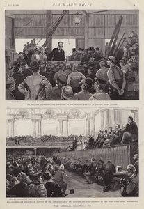 Scènes de la campagne électorale générale britannique de 1892 - Enoch Ward