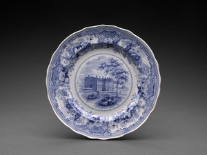 Assiette, vers 1831-46 - Enoch Wood and Sons