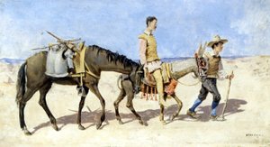Don Quichotte et Sancho Pança - Enrique Atalaya