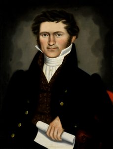 Gentleman de la maison de Squire Williams - Erastus Salisbury Field