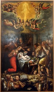 Adoration des bergers - Ercole Ramazzani