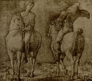 Deux cavaliers - Ercole de Roberti