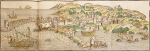 Vue panoramique de Rhodes, 1486 - Erhard Reuwich