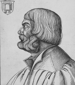 Portrait de Dürer, début du 16e siècle - Erhard Schon