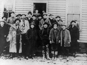 Hommes de la ruée vers l