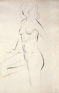 Femme nue debout - Eric Gill
