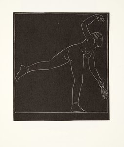 Le Joueur de Tennis - Eric Gill