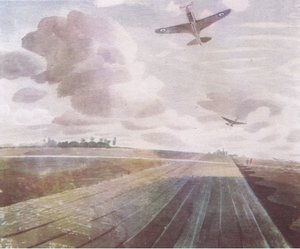 Perspective de la piste, 1941, de British Adventure publié par Collins, 1947