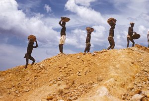 Exploitation de la colombite, Nigeria, Afrique