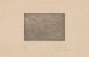Composition abstraite - Erich Wichmann (signed by artist)